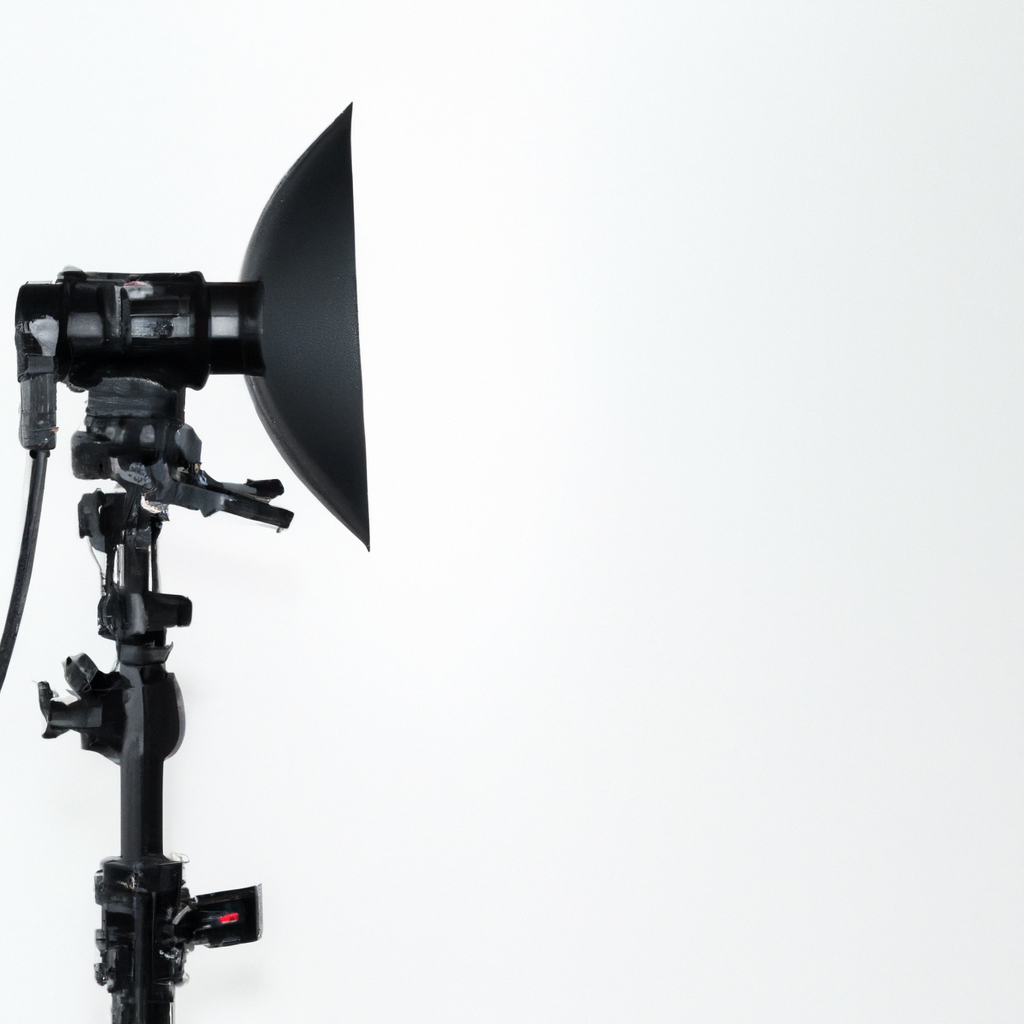 Estudio de fotografía profesional con softboxes, cámaras y luz continua